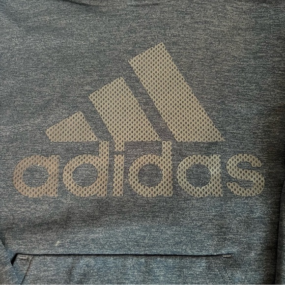 Adidas Athletic Hooded Sweatshirt Large - Picture 2 of 6